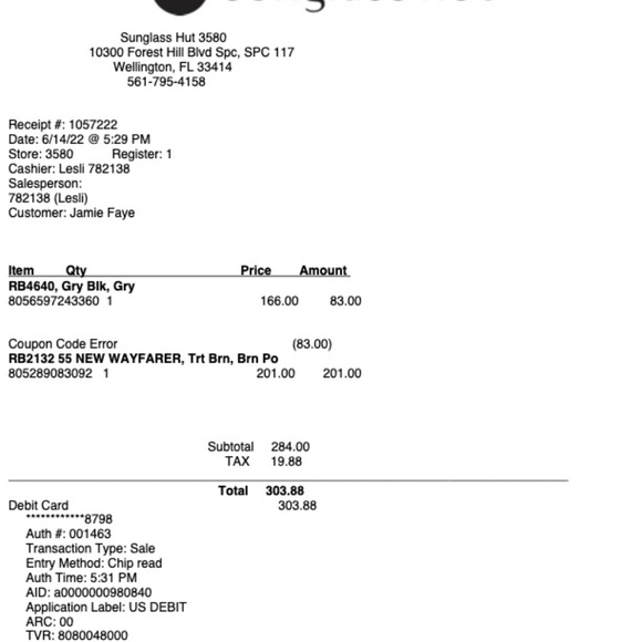 New Wayfarer - Tortoise Frame - Picture 4 of 4